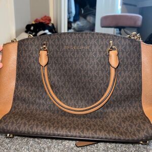 Michael-kors Women's Tan and Brown Bag